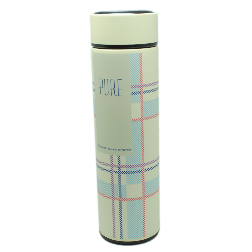 termos stainless steel dengan saringan 500ml white termos stainless steel dengan saringan 500ml white