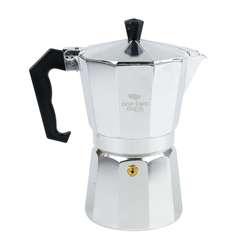 One Two Cups Espresso Coffee Maker Moka 
