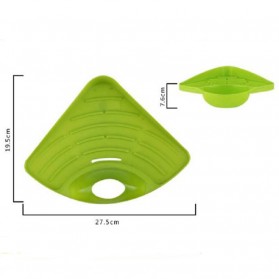 Tatakan Sabun Wastafel Serbaguna - Green - 6