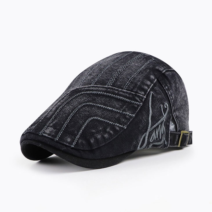 JAMONT Topi Baret Pria England Retro 