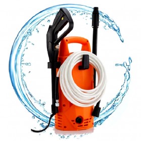 Mesin Steam Jet Cuci Motor Mobil 1400W - Orange - 1