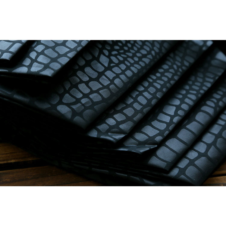 Payung Desain Elegan Motif Kulit Ular - Black 