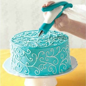 Biaohua Cetakan Hias Kue Cake Gun - Blue - 1