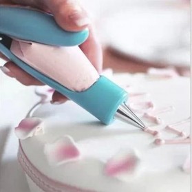 Biaohua Cetakan Hias Kue Cake Gun - Blue - 3