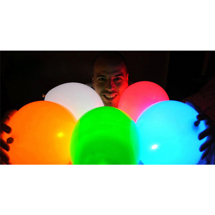 balon ulang tahun dengan lampu led 5 pcs multi color jakartanotebook com
