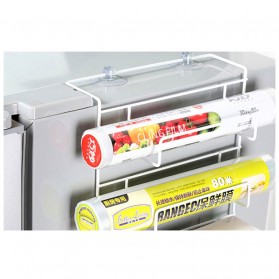 Rak Gantung Lemari Kulkas Minimalis - White - 4