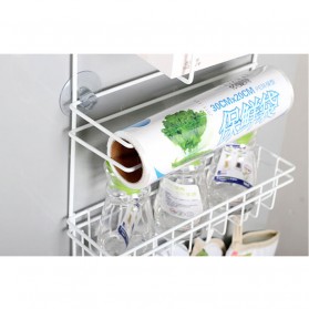 Rak Gantung Lemari Kulkas Minimalis - White - 5
