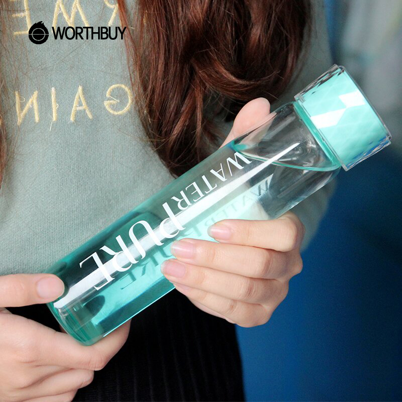 Botol Minum Kaca 350ml - White - JakartaNotebook.com