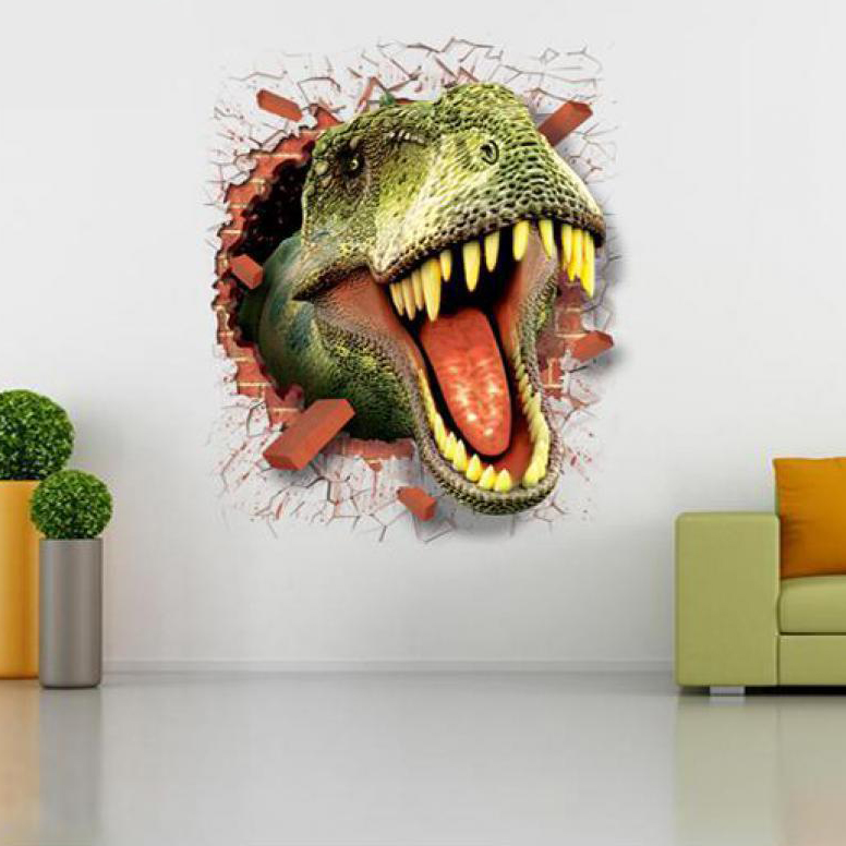 Sticker Wallpaper Dinding Dinosaurus JakartaNotebook com