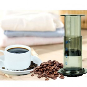 Perlengkapan Dapur Lainnya - AEROPRESS Set Pembuat Kopi Portable Coffee Maker - T35066 - Brown