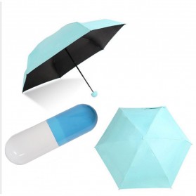Payung Hujan - FJUN Payung Kapsul Anti UV - PAS341 - Blue