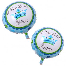 Balon Pesta Model Birthday Boy & Girl 10 PCS - Blue