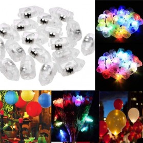 WuFang Lampu Balon / Lentera LED Multifungsi 50 PCS - XX50 - Multi-Color