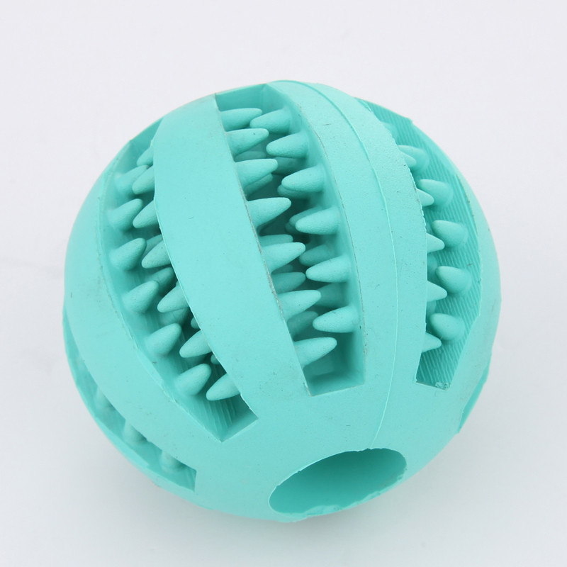 Bola Karet Mainan Anjing Feeding Ball - Green - JakartaNotebook.com