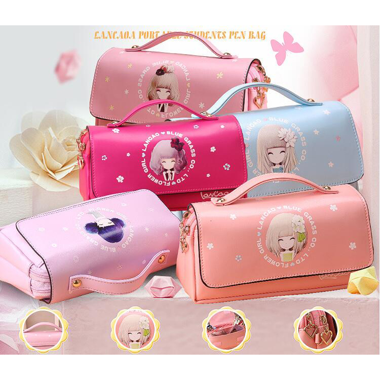 ... Kotak Pensil Cute Girl - Multi-Color - 1 ...
