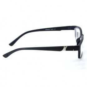 Xojox Kacamata Rabun Jauh Lensa Minus 2.0 - CJ070 - Black - 3
