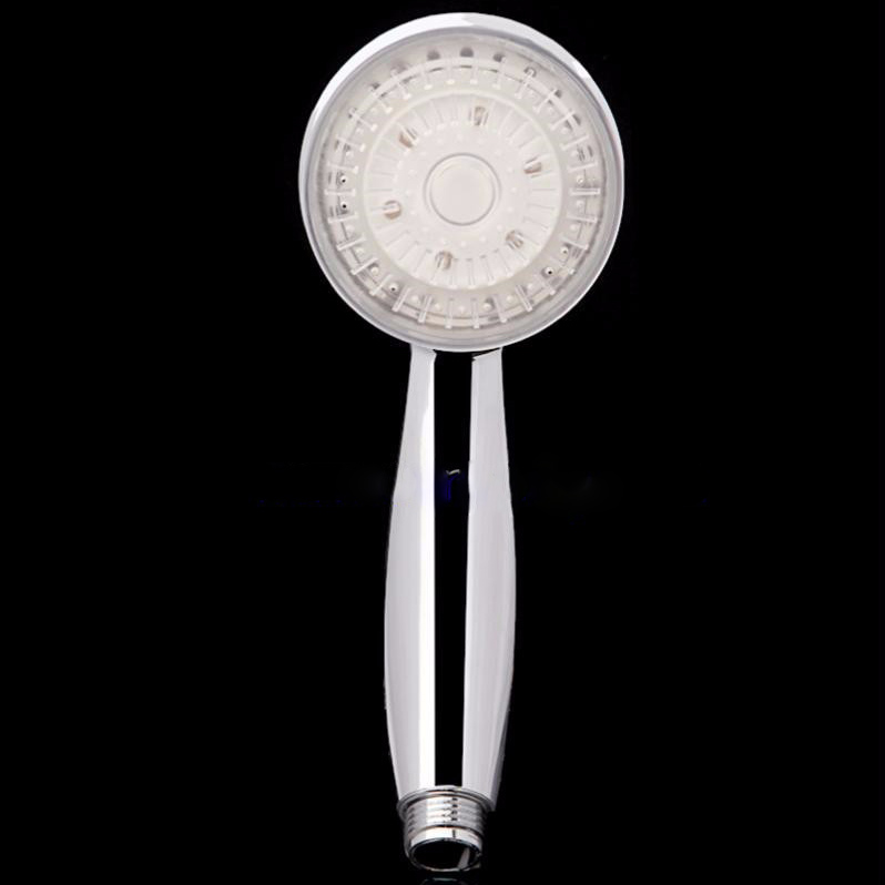 Kepala Shower Filter Aerator dengan LED Sensor Temperatur