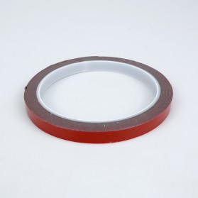 JETTING Selotip Double Tape Acrylic 3m x 8mm - SC-3M - Red - 2