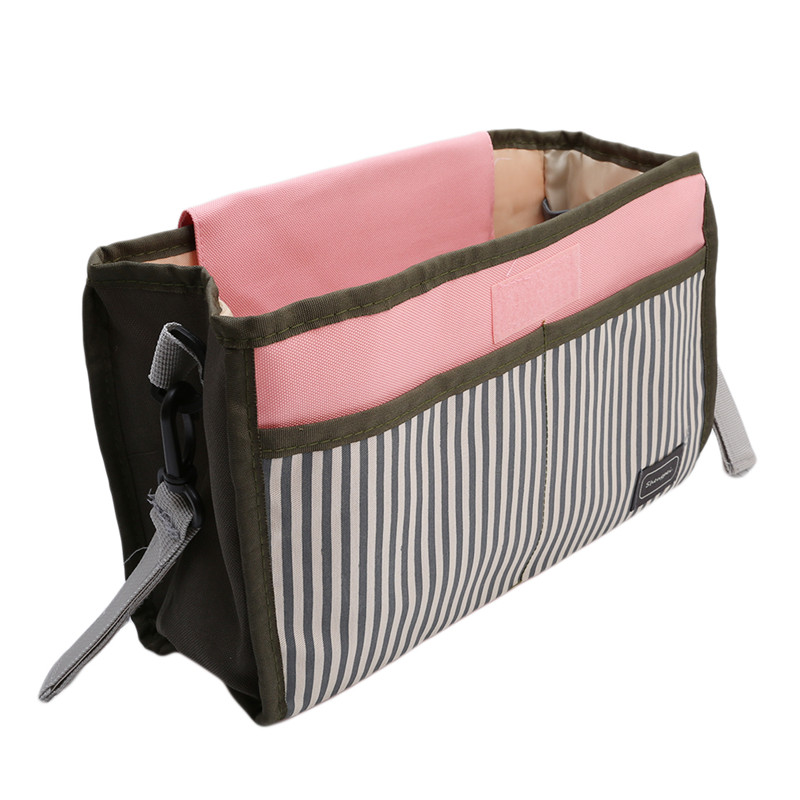 Tas Perlengkapan Bayi untuk Stroller Kereta Dorong Bayi Brown