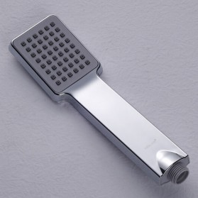 SHAI Kepala Shower Mandi Rainfall Desain Minimalist - S001 - Silver
