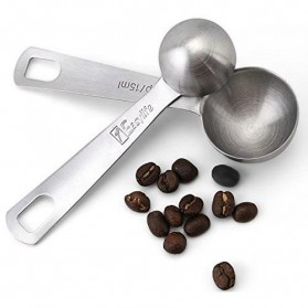 HOOMIN Sendok Takar Ukur Measurement Spoon Stainless Steel 6 PCS - 16752 - Silver - 5