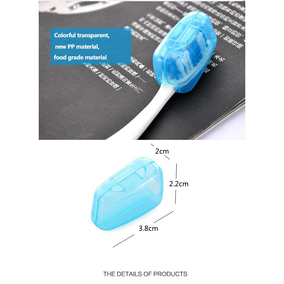 Tutup Cover Sikat Gigi 5PCS - Multi-Color 