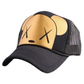 Topi Baseball Dog Design - Golden - 1