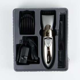 KAIRUI Electric Shaver Alat Cukur Rambut Jenggot Elektrik - HC-001 - Gray - 10