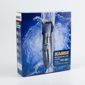 KAIRUI Electric Shaver Alat Cukur Rambut Jenggot Elektrik - HC-001 - Gray - 11