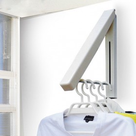 Hanger Gantungan Baju Magic Retractable - LDDHS145 - White