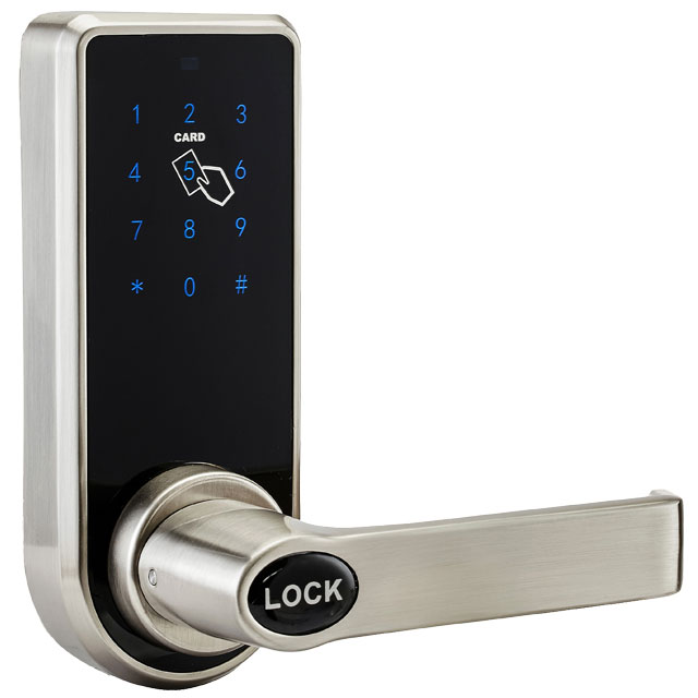 L S Gagang  Pintu  Elektrik Touchsreen Digital Lock Smart 