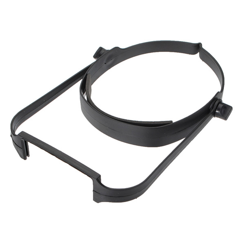 Kacamata Pembesar Baca Magnifier 1.6x-3.5x - Black