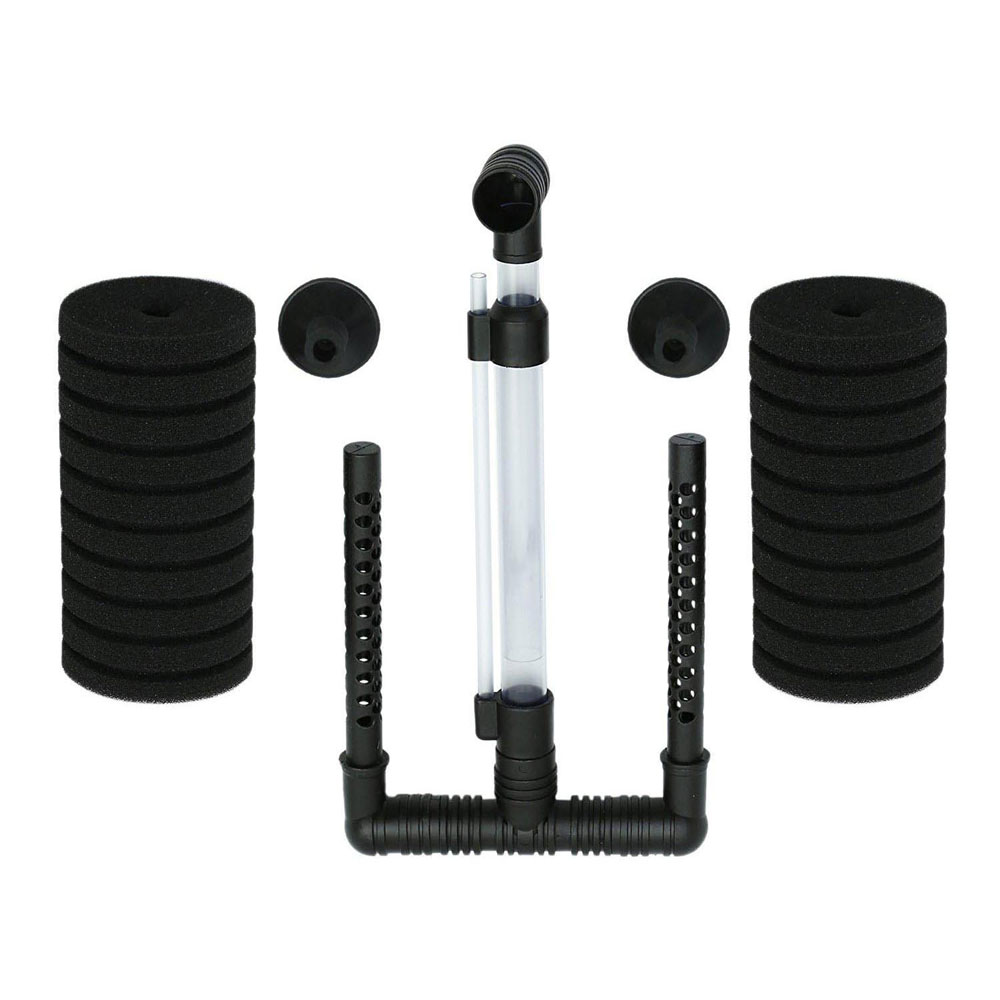 Filter Aerator Aquarium Fish Tank Biochemical Double Spons Xy