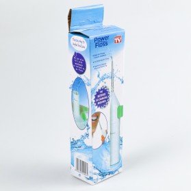 Power Floss Alat Semprotan Pembersih Sela Gigi Dental Spa Water Floss - White - 9