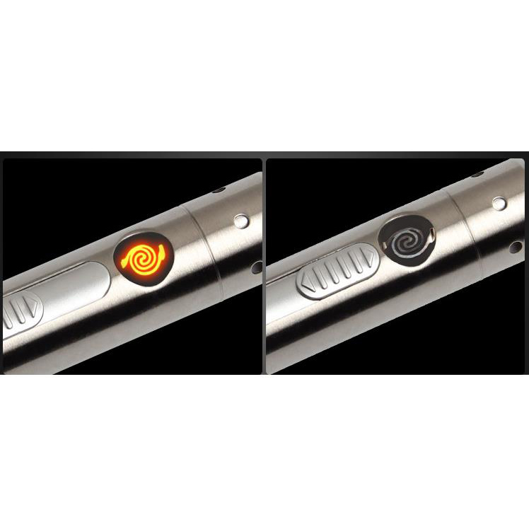 Gambar produk XIONGWEI Korek Api Elektrik USB + Senter LED