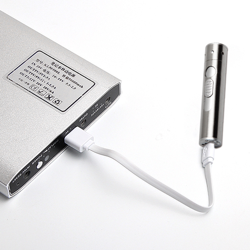 Gambar produk XIONGWEI Korek Api Elektrik USB + Senter LED