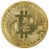 Gambar produk Gold Plated Bitcoin Miniatur
