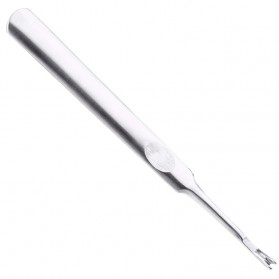 Alat Pencabut Kulit Mati Kutikula Nail Spoon Stainless Steel - Silver - 4