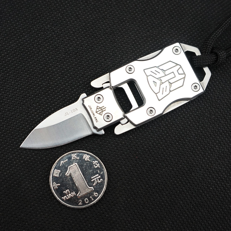Jinjunlang Transformer Pisau Lipat Mini Portable Knife Survival Tool