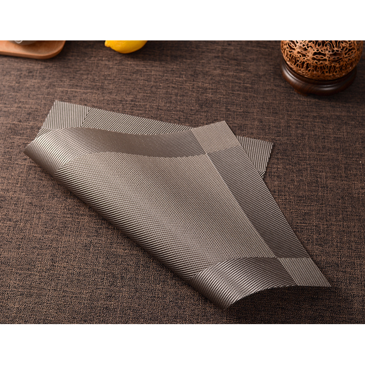 ... Alas Piring Meja Makan PVC 45 x 30 cm - Gray - 3 ...