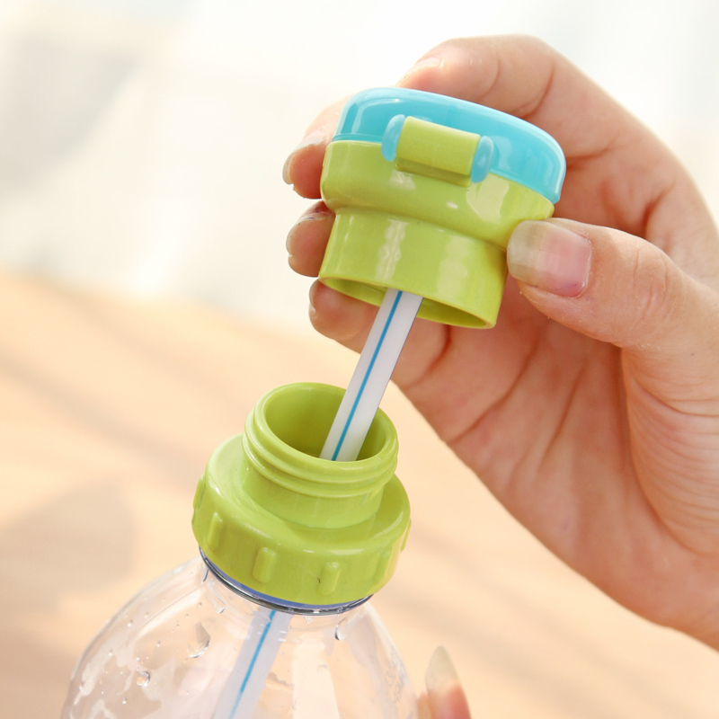 Tutup Botol Sedotan Spill Proof untuk Botol Mineral - Multi-Color -