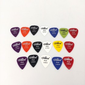Alice Pick Gitar Akustik 12 PCS - AP-12P - Multi-Color