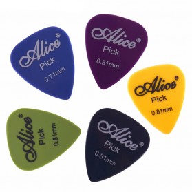 Alice Pick Gitar Akustik 12 PCS - AP-12P - Multi-Color - 6