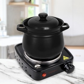 Taffware Kompor Listrik Mini Hot Plate Electric Cooking 500 W - DLD-101B - Black - 2