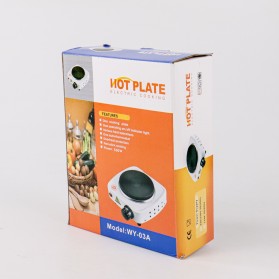 Taffware Kompor Listrik Mini Hot Plate Electric Cooking 500 W - DLD-101B - Black - 13
