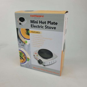 Taffware Kompor Listrik Mini Hot Plate Electric Cooking 500 W - DLD-101B - White - 10