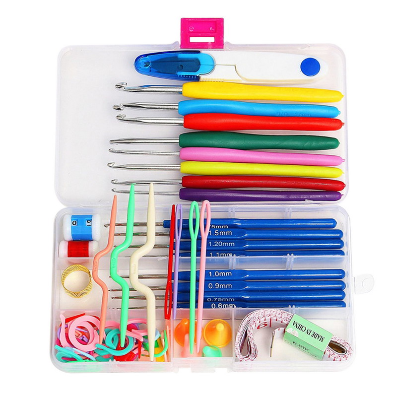 Download Peralatan Merajut Crochet Knitting Tools - Mix Color - JakartaNotebook.com
