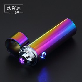 Noble Cylinder Korek Api Elektrik 6 Arc Pulse Plasma USB Lighter - JL109 - Multi-