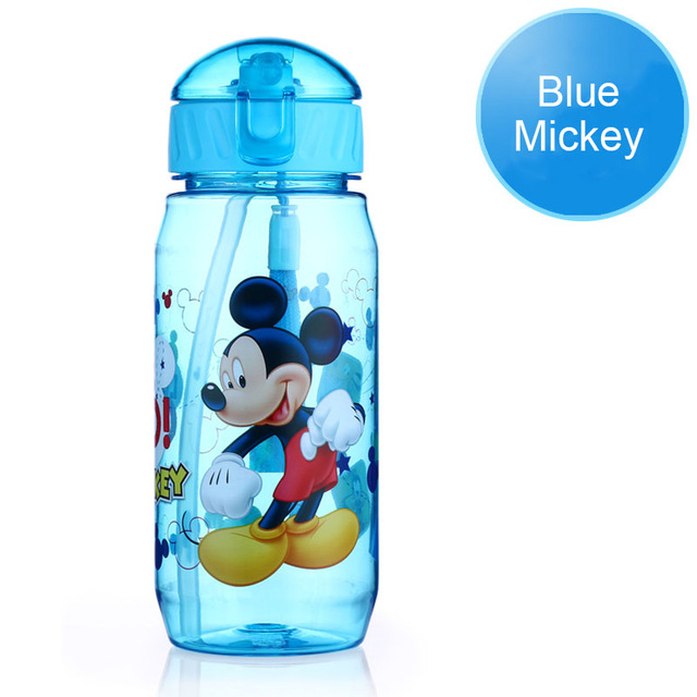  Botol  Minum Lucu Gambar  Kartun  Disney 450ML Blue 