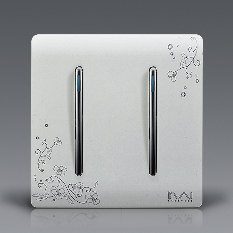 Saklar Lampu Push Button 86 Type 2 Switch - C30 - White ...